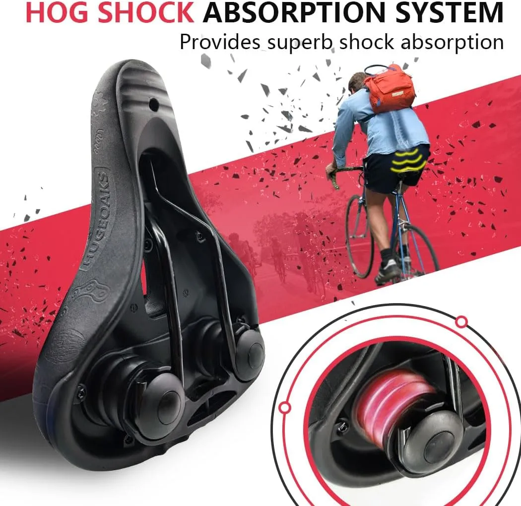 Bike Seats for Men and Women, Comfortable Bicycle Seat, Bike Saddle, Bike Seats for Mountain Bike, Road Bike, Exercise Bike, DH, BMX
