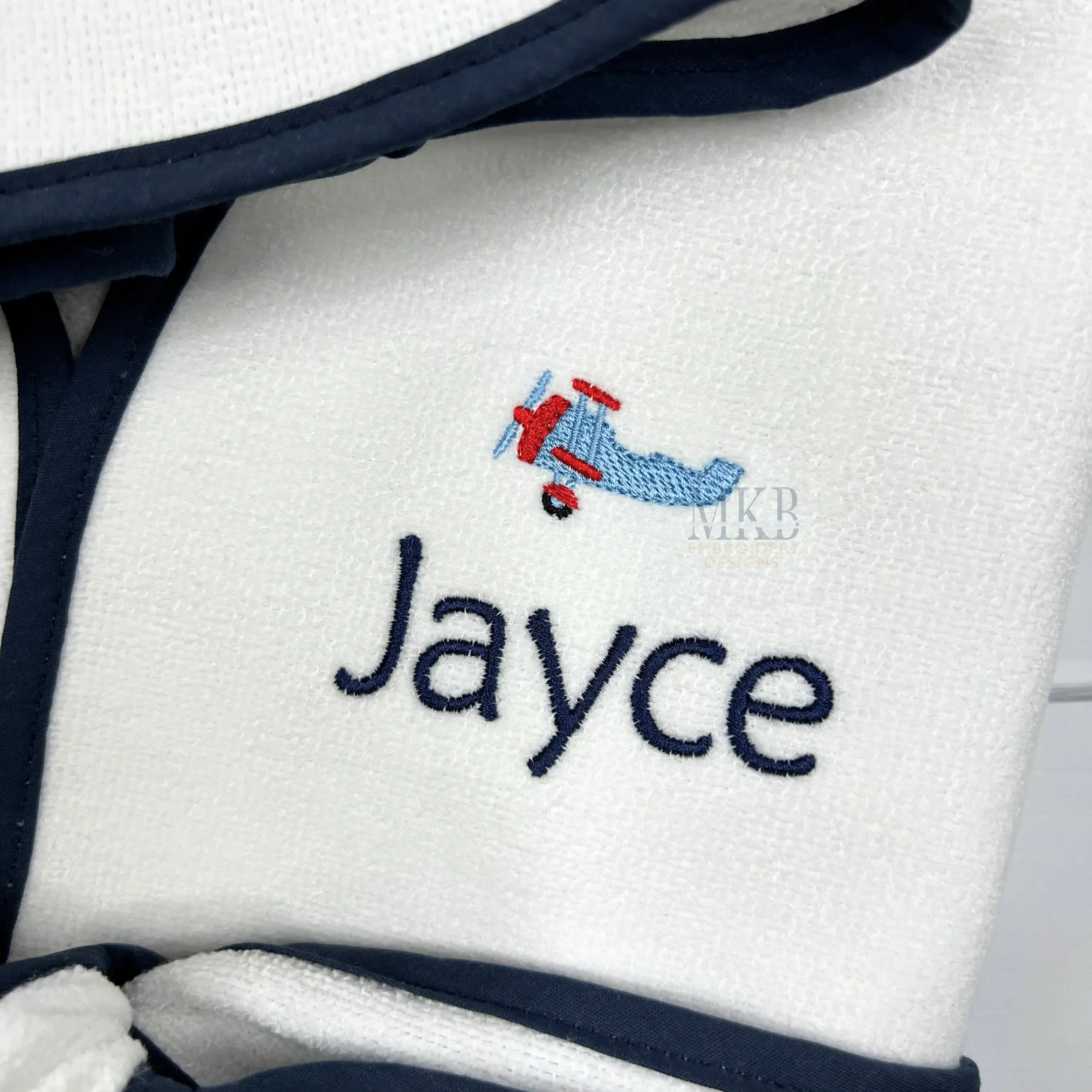 Biplane Embroidery Design, Mini Airplane Embroidery, Cute Transportation, Plane Fill Stitch Machine Embroidery Design File