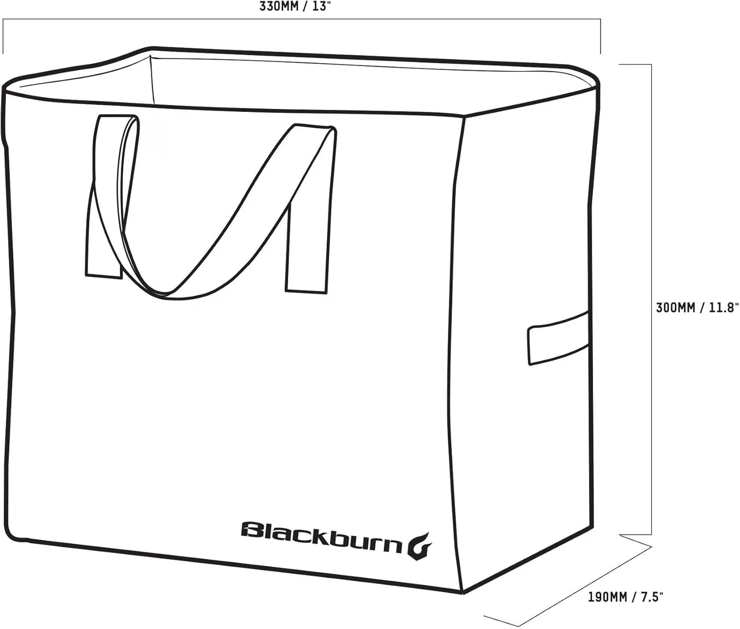 Blackburn Local Grocery Bike Bag