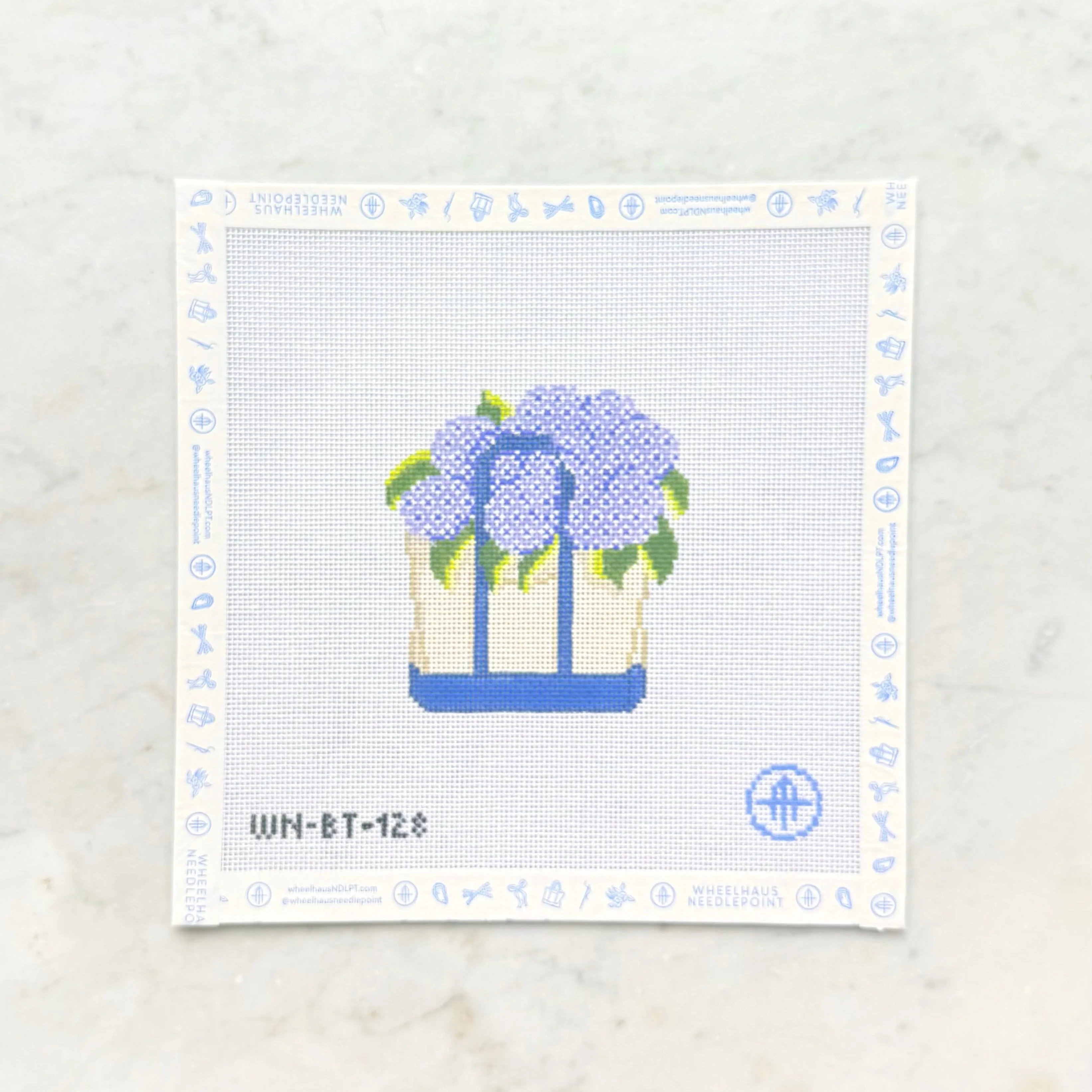 Blooming Hydrangeas Tote - Purple