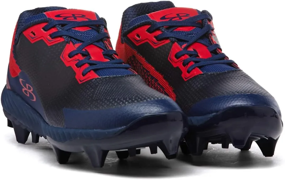 Boombah Men's Impulse PureKnit Molded Cleat - Multiple Color Options - Multiple Sizes