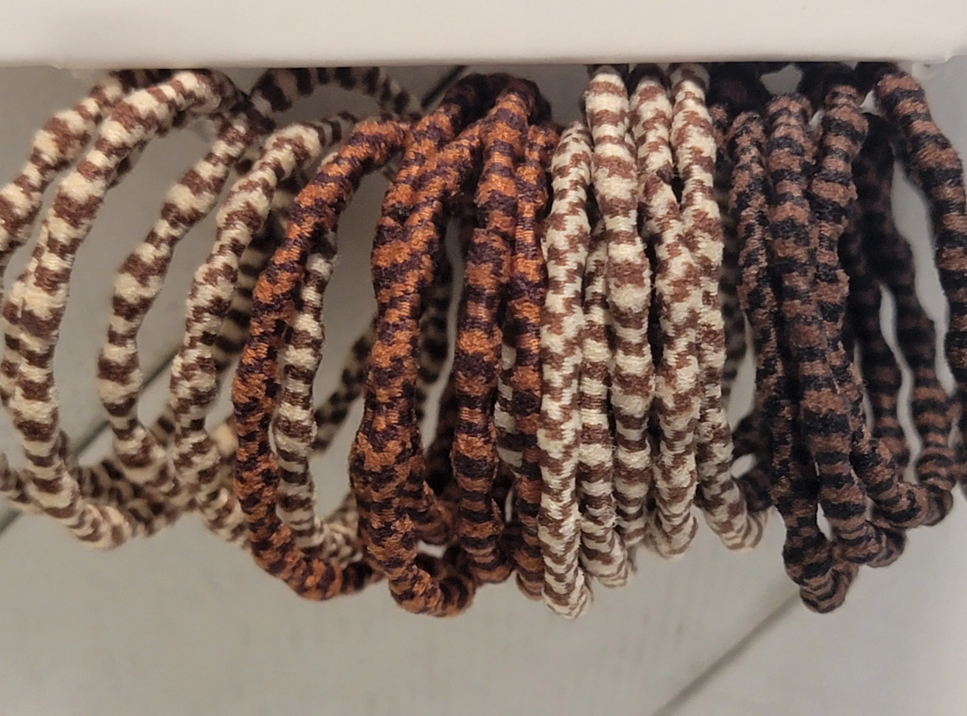 Brown Tone Ponytail Holders