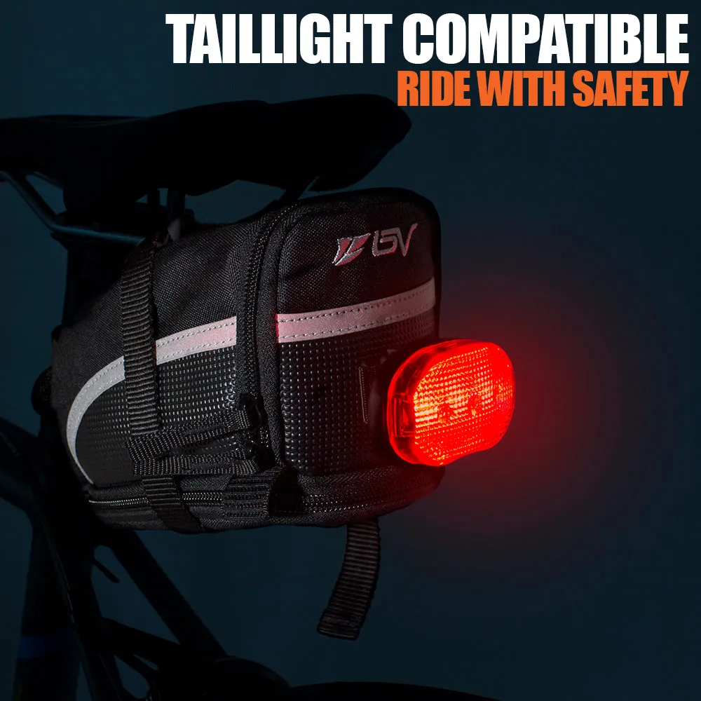 BV Bike Saddle Bag Expandable Strap-On |  BV-SB1
