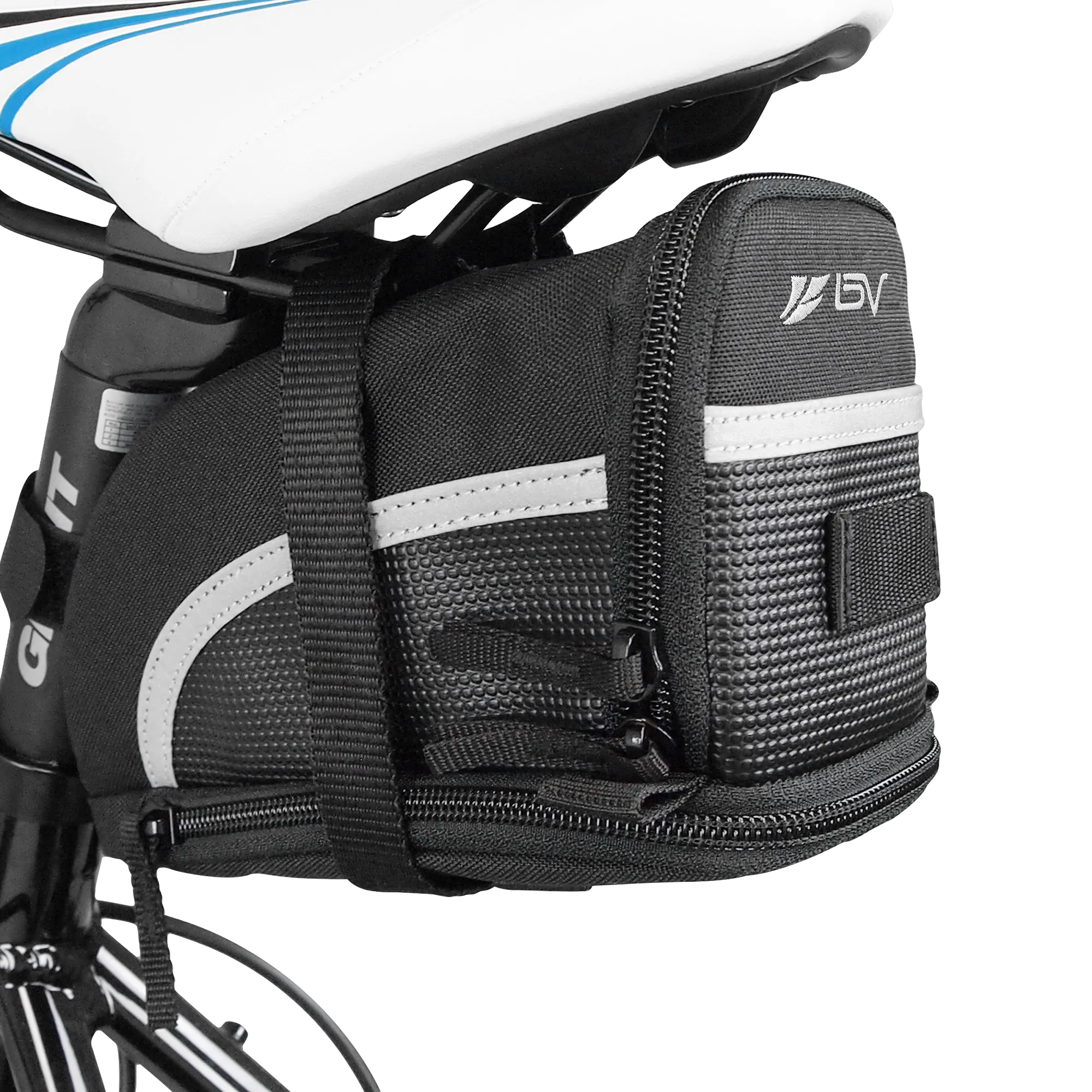 BV Bike Saddle Bag Expandable Strap-On |  BV-SB1