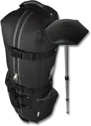 CaddyDaddy Constrictor Soft-Sided Golf Travel Bag Cover with Padded Top, Wheels & Lockable Oversized Zippers | Case for Transporting Clubs on Airlines | 1 Year Travel Case Replacement Coverage