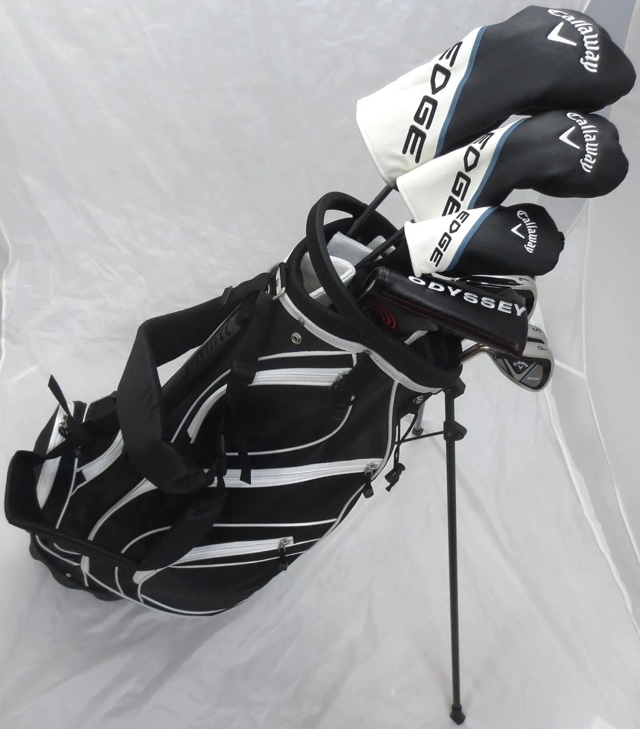 Callaway LH Mens Complete Golf Set Driver, Wood, Hybrid, Irons, Odyssey Putter Reg Left Handed
