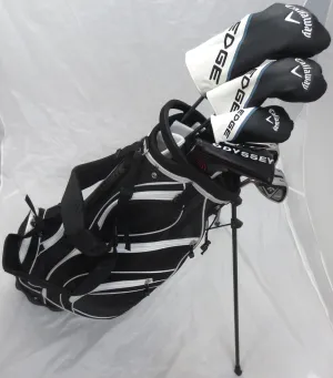 Callaway LH Mens Complete Golf Set Driver, Wood, Hybrid, Irons, Odyssey Putter Reg Left Handed