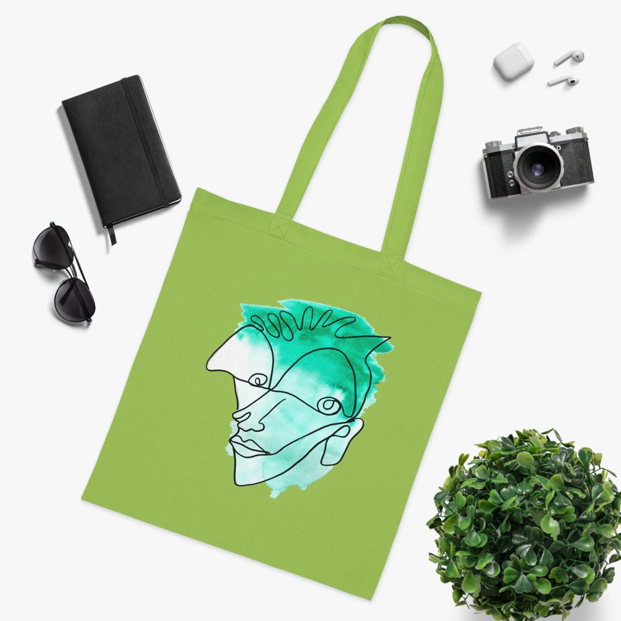 Can Be - Versatile 100% Cotton Tote: Vibrant Colors, Light & Practical