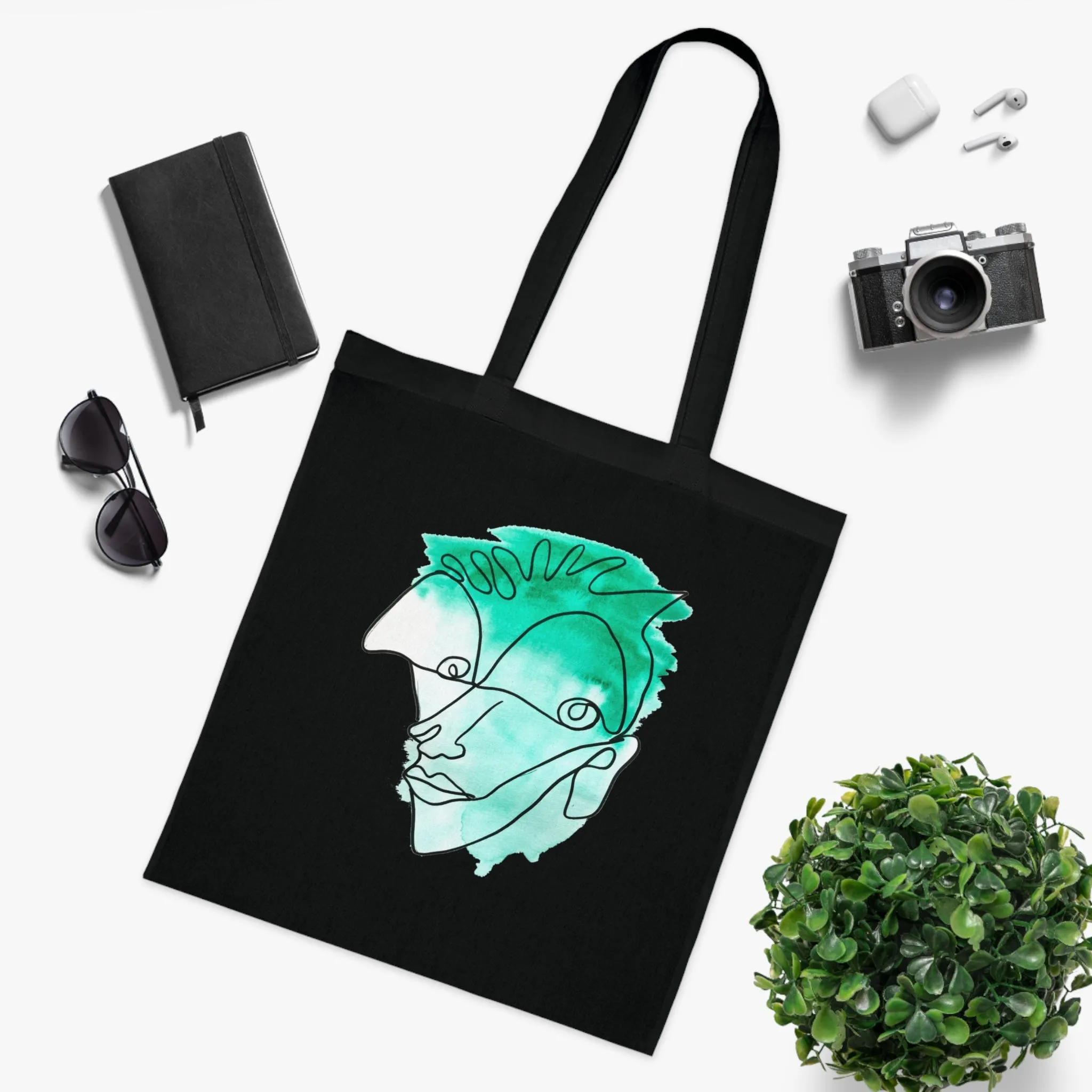 Can Be - Versatile 100% Cotton Tote: Vibrant Colors, Light & Practical