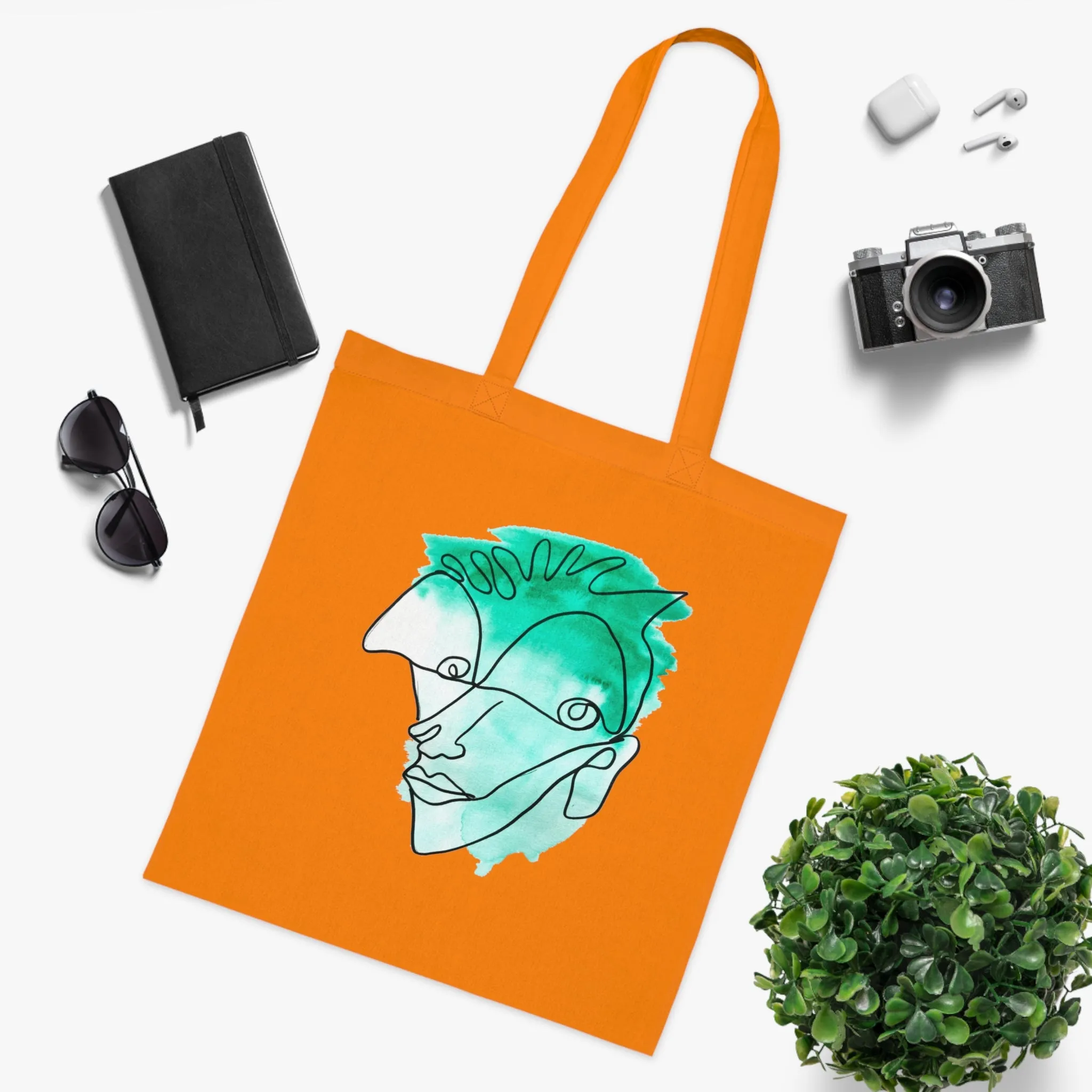 Can Be - Versatile 100% Cotton Tote: Vibrant Colors, Light & Practical