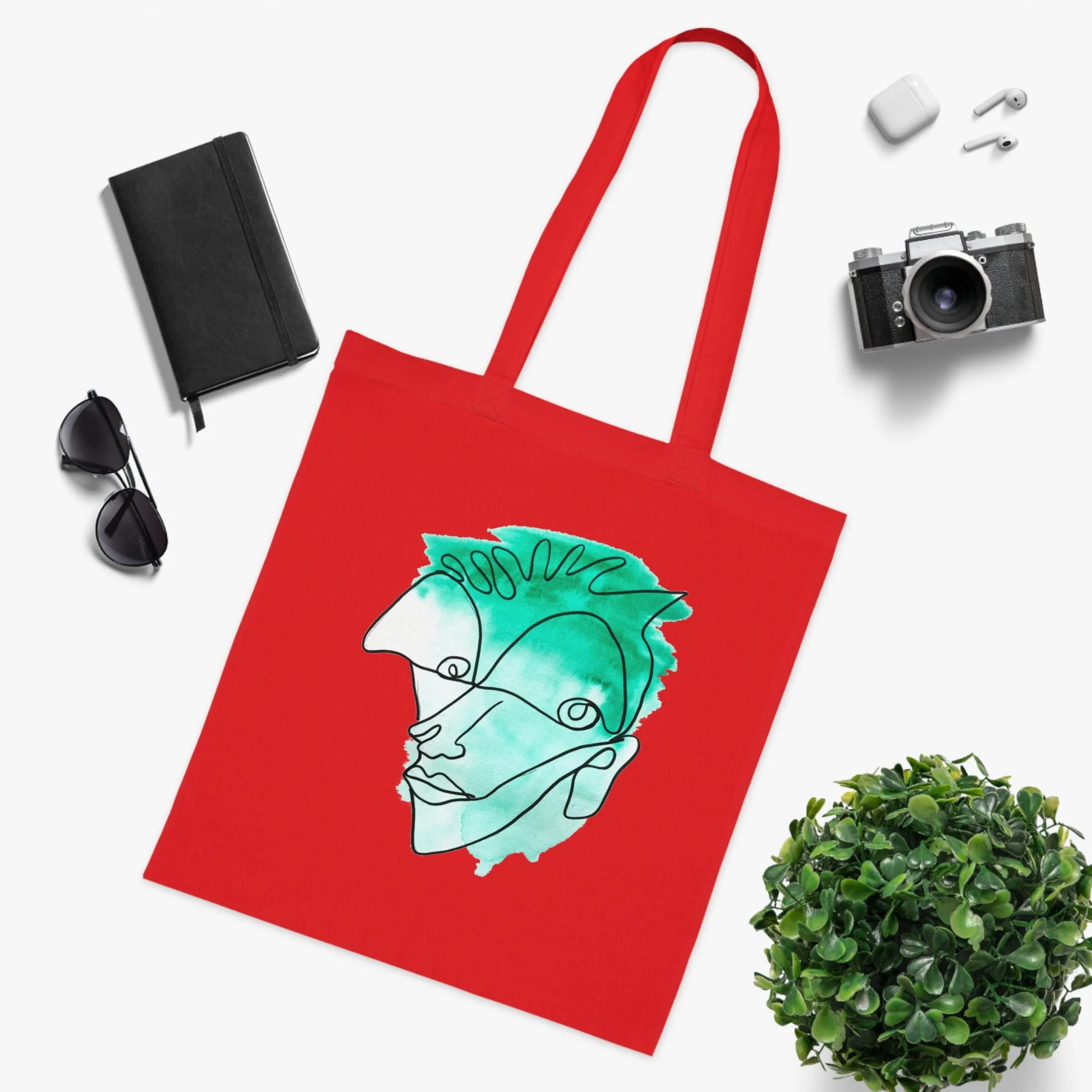 Can Be - Versatile 100% Cotton Tote: Vibrant Colors, Light & Practical