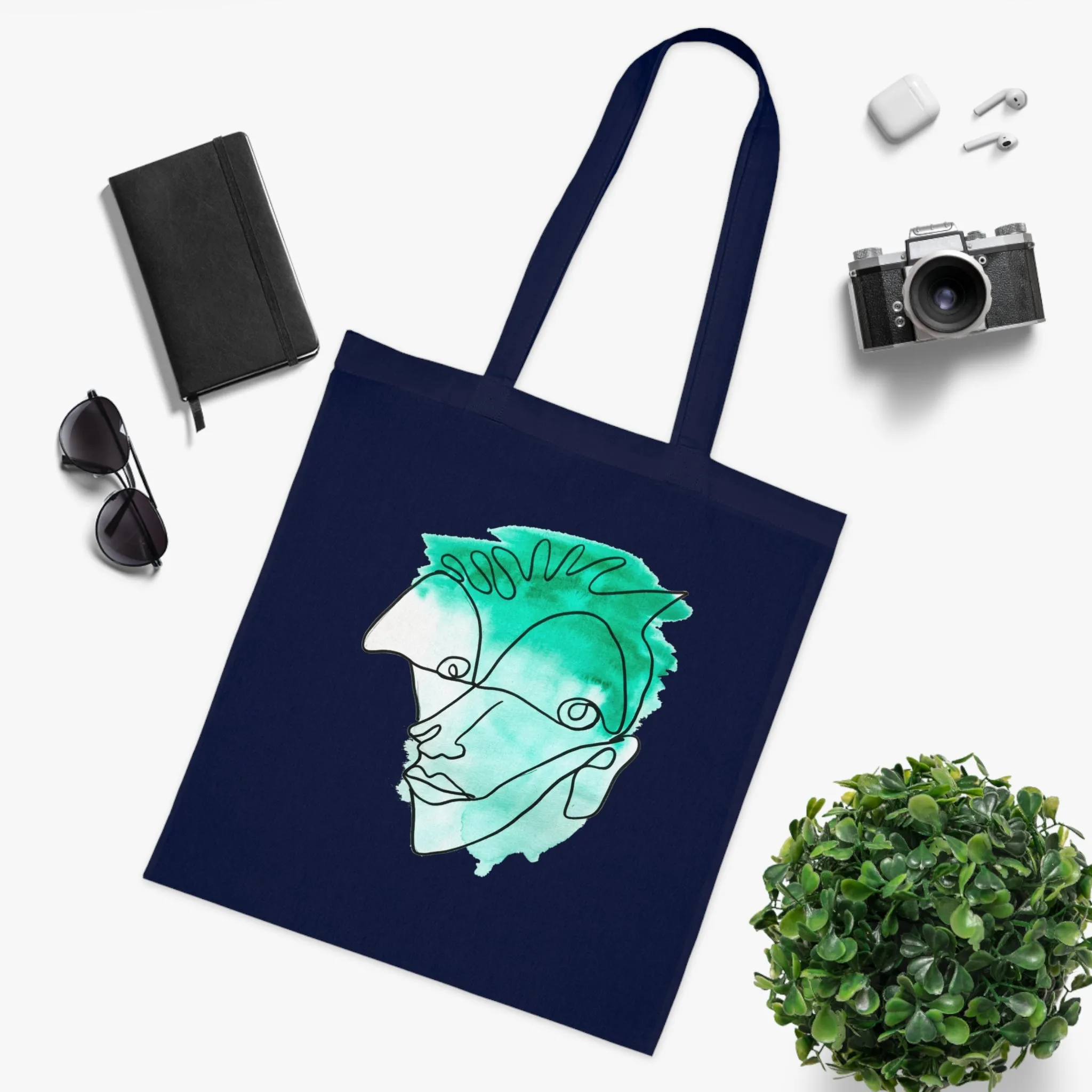 Can Be - Versatile 100% Cotton Tote: Vibrant Colors, Light & Practical