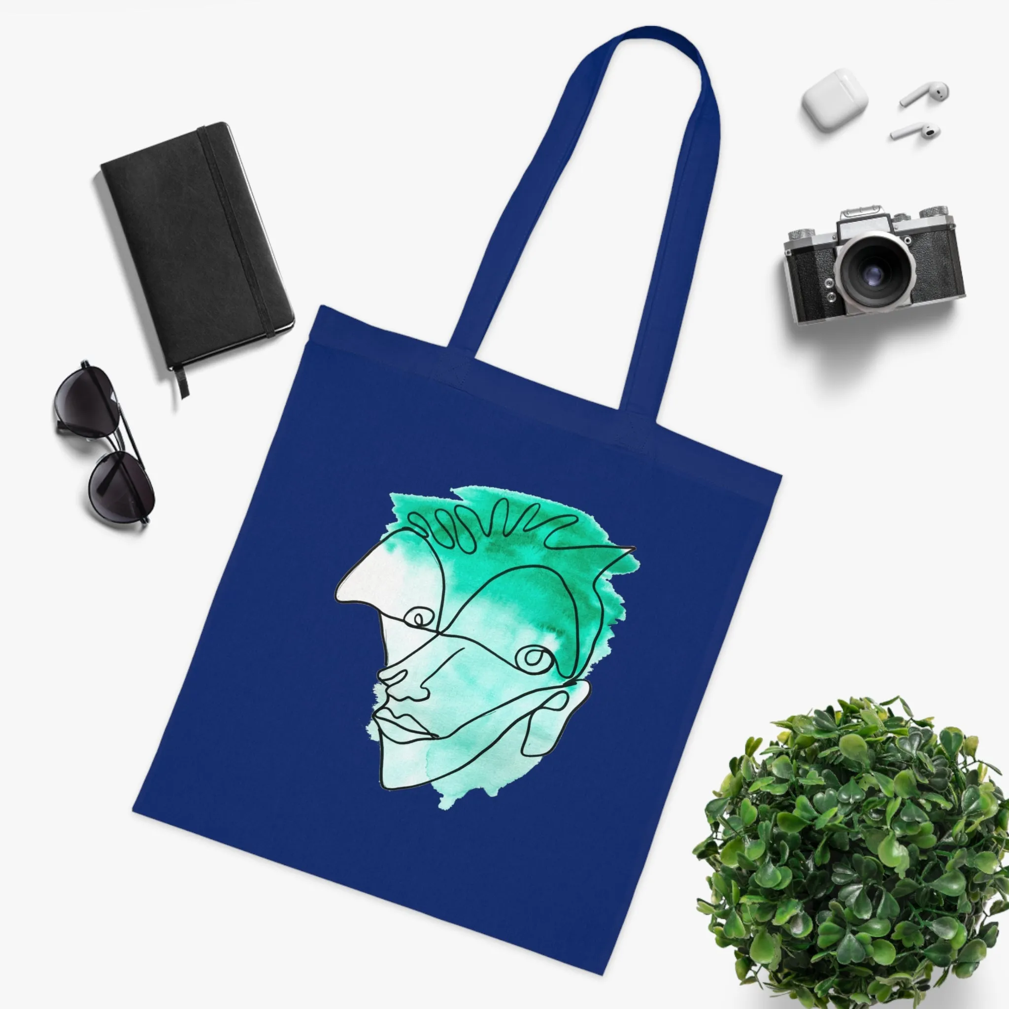 Can Be - Versatile 100% Cotton Tote: Vibrant Colors, Light & Practical