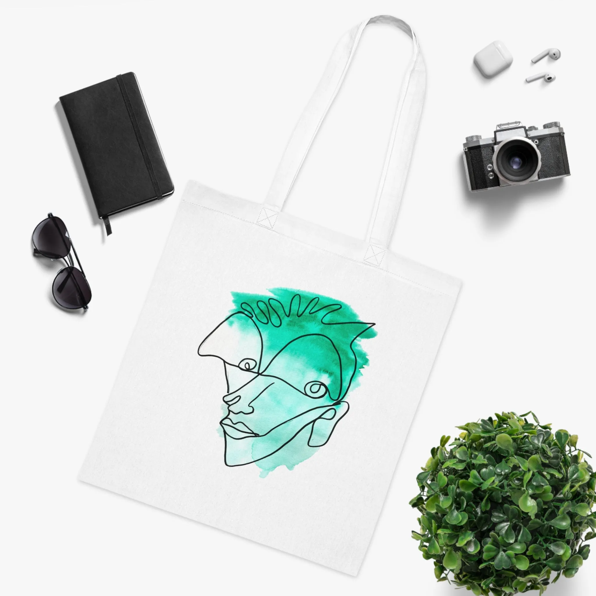 Can Be - Versatile 100% Cotton Tote: Vibrant Colors, Light & Practical