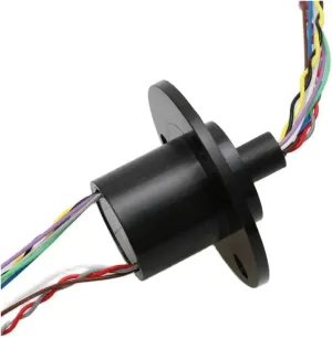 Capsule Slip Ring 10 Wires 21.8mm Test Equipment 2A AC240V 300RPM Signal Slip Ring,