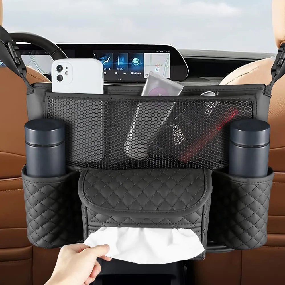 Car Handbag Holder Between Seats for 2017-2024 Mazda CX-5, Car Purse Holder Automotive Consoles & Organizers Storage Car Organizer