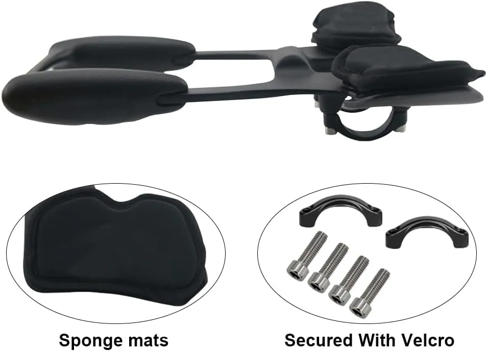 carbon aero handlebars RXL SL adjustable rest TT handlebar triathlon aero bars road bike handlebar extender 255mm carbon TT bar 3K matte aerobars profile design