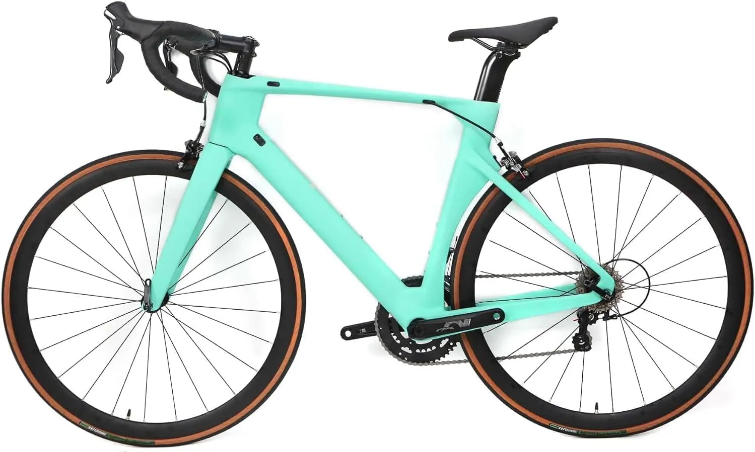 Carbon Road Bike Model H 18.7 lb – Custom Bike Club Logo Carbon Fiber Frame Road Bike with Shimano SORA 18 Speeds and Tiagra 20 speeds