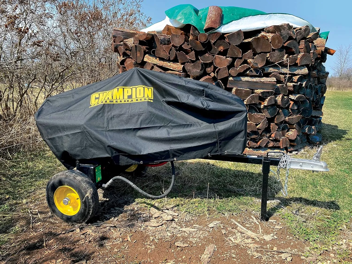 Champion Power Equipment Weather-Resistant Storage Cover for 30-37-Ton Log Splitters