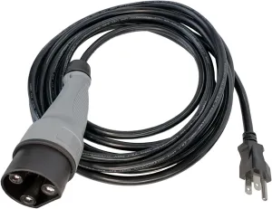Charging Power Cord Assembly Fits for MadJax XSeries Storm/Star/Denago/Breezy EV Golf Carts, UL Listed, Replaces OEM# 2CR910 (16.4ft)