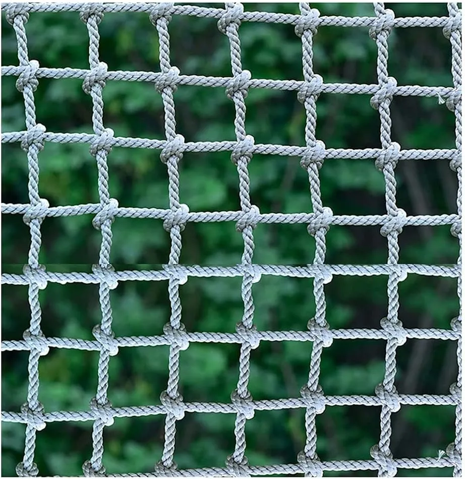 Children's Polyamide Climbing Frame Net, Strong Rope Netting Climbing Cargo Net, Plant Support Network, for Kids Training Equipment(10mm-10cm,1X1m/3.3X3.3ft)