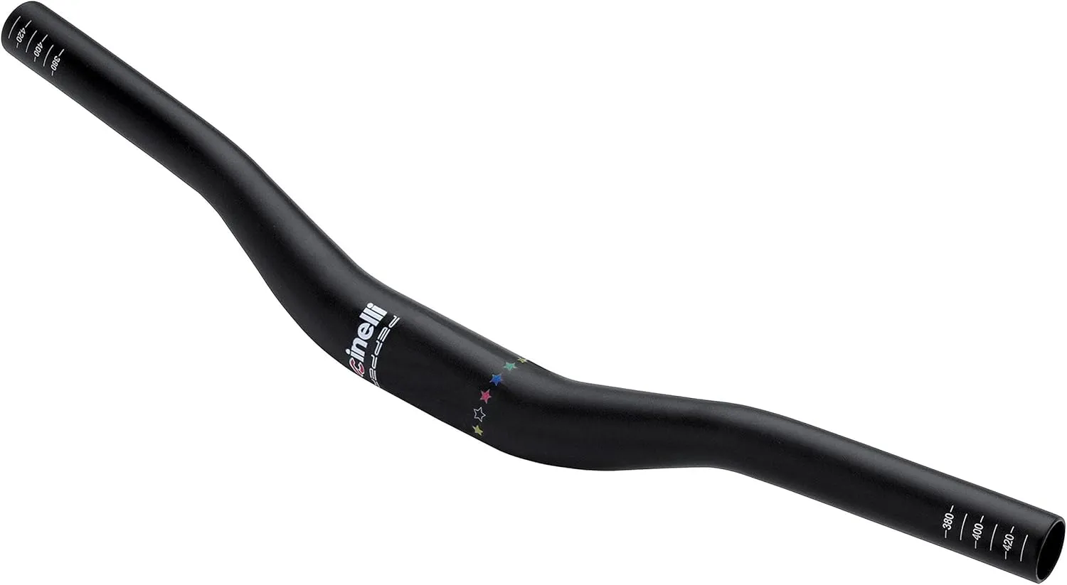 Cinelli Pepper Riser Handlebar, Black, 530mm