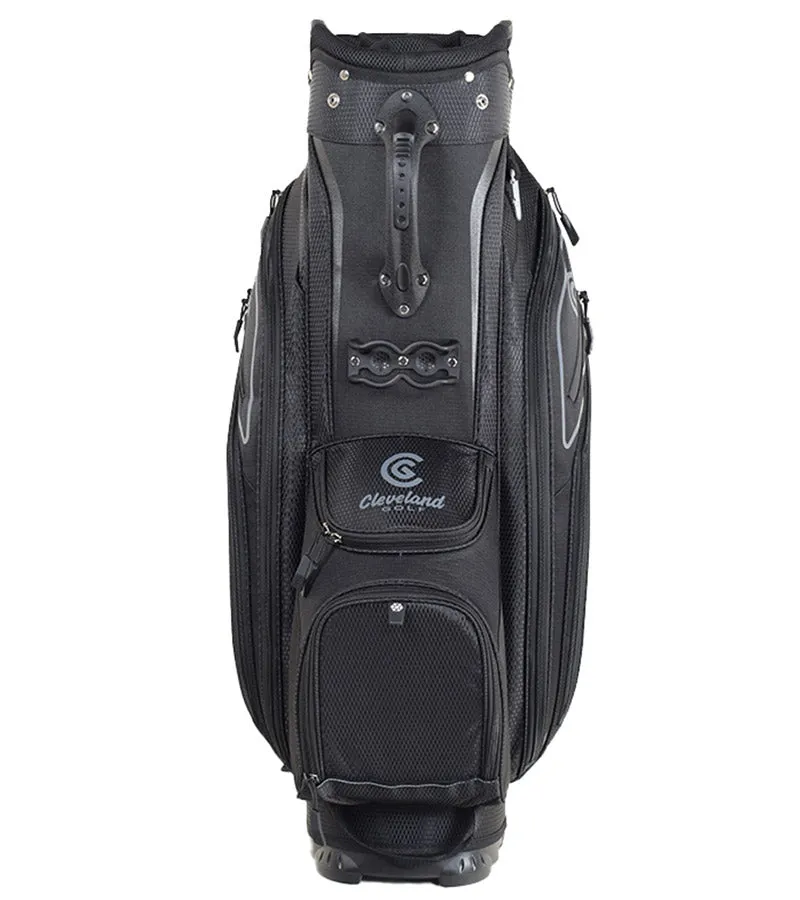 Cleveland Lightweight Cart Golf Bag - Black/Black
