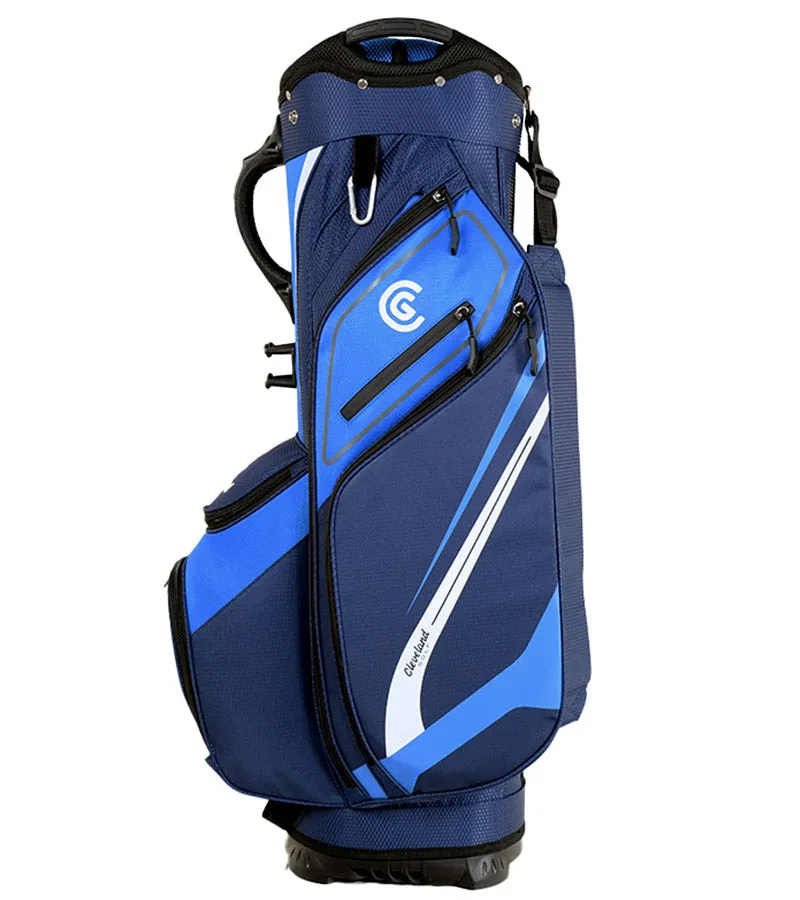 Cleveland Lightweight Cart Golf Bag - Blue/Navy