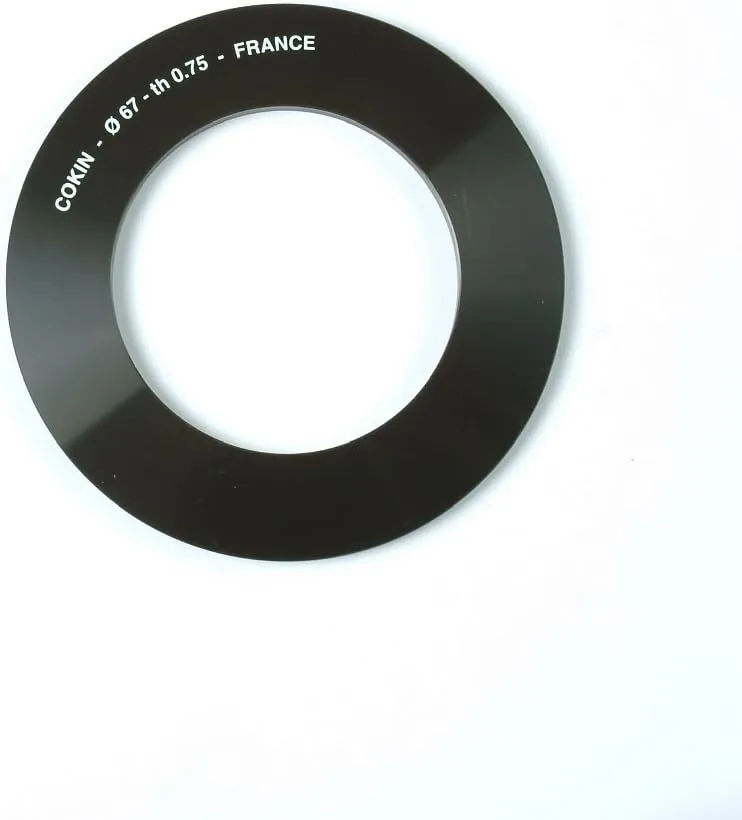 Cokin 67mm Adaptor Ring for L (Z) Series Filter Holder