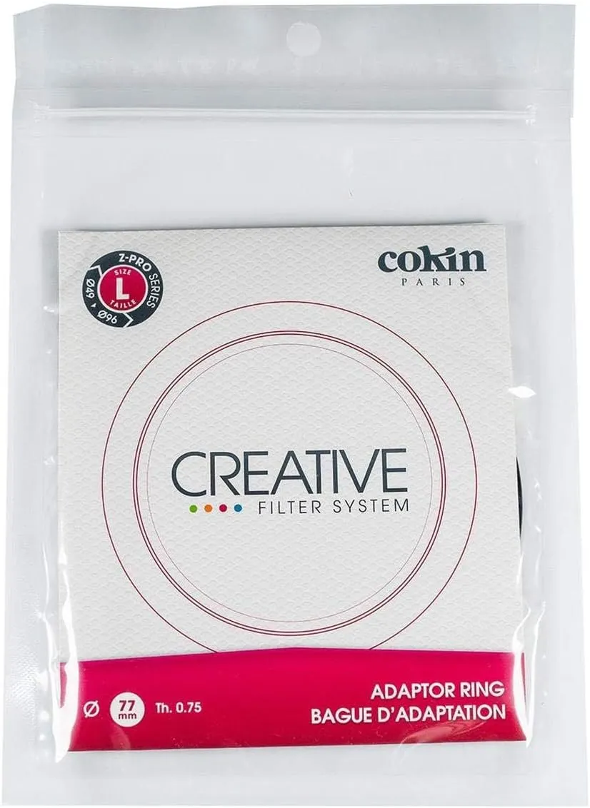 Cokin 77mm Adaptor Ring for L (Z) Series Filter Holder