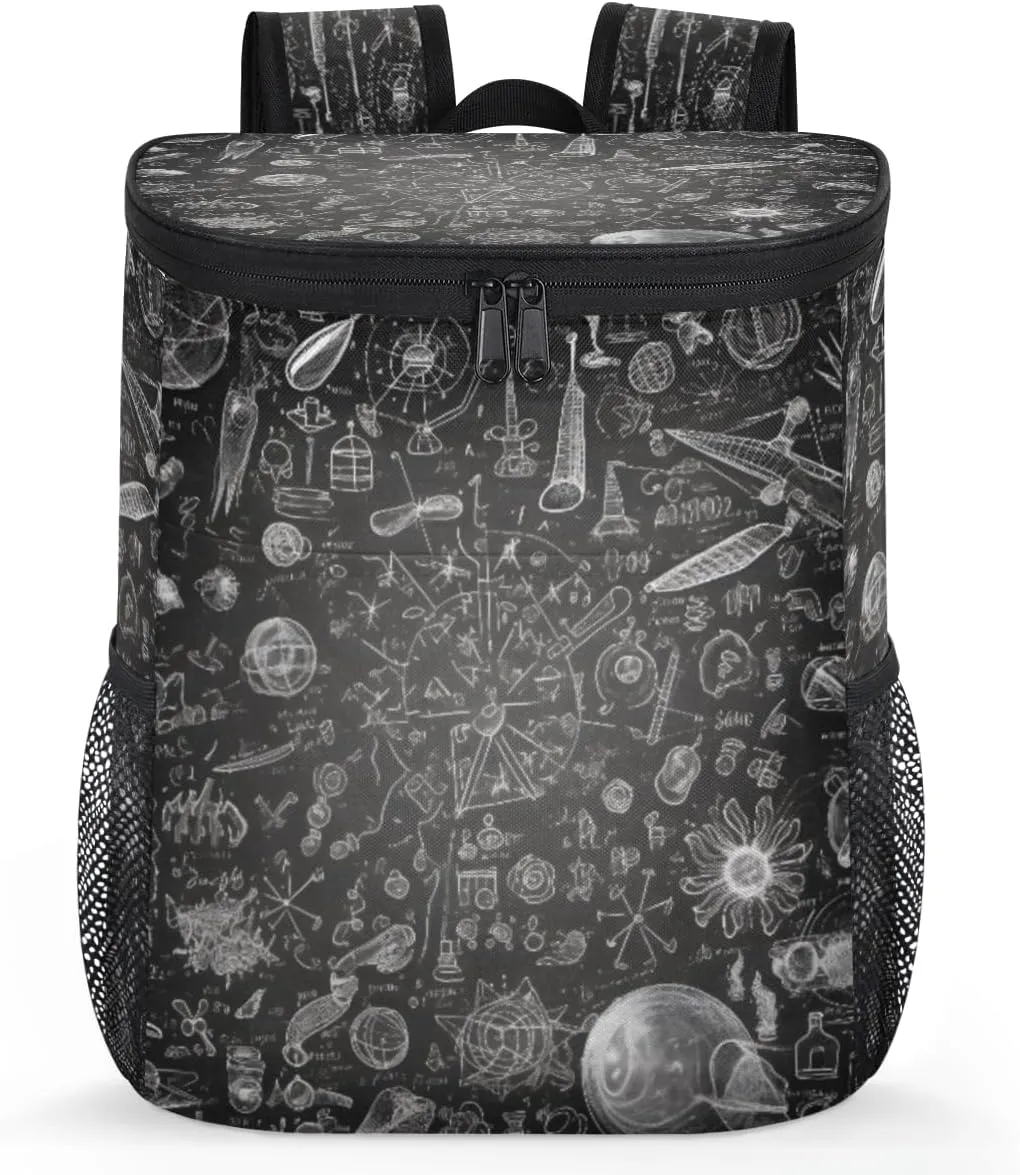 Colorful Birds On The Tree Backpack Cooler Leak Proof Insulated Cooler Backpack Waterproof Cooler Bag