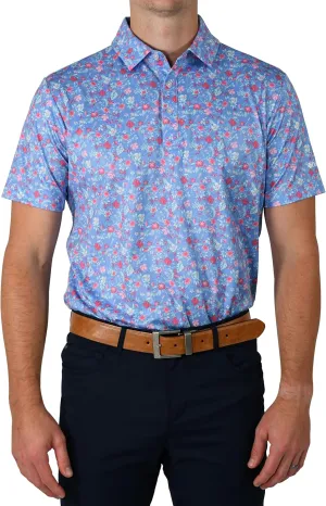 Columbia Golf Men's Countryside Green Polo