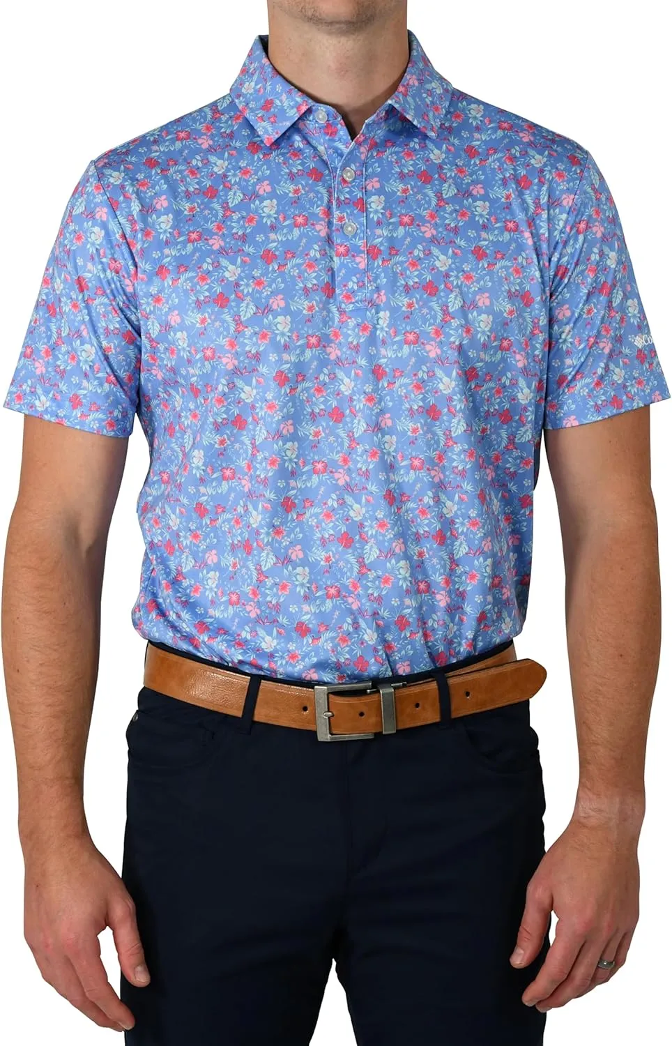 Columbia Golf Men's Countryside Green Polo