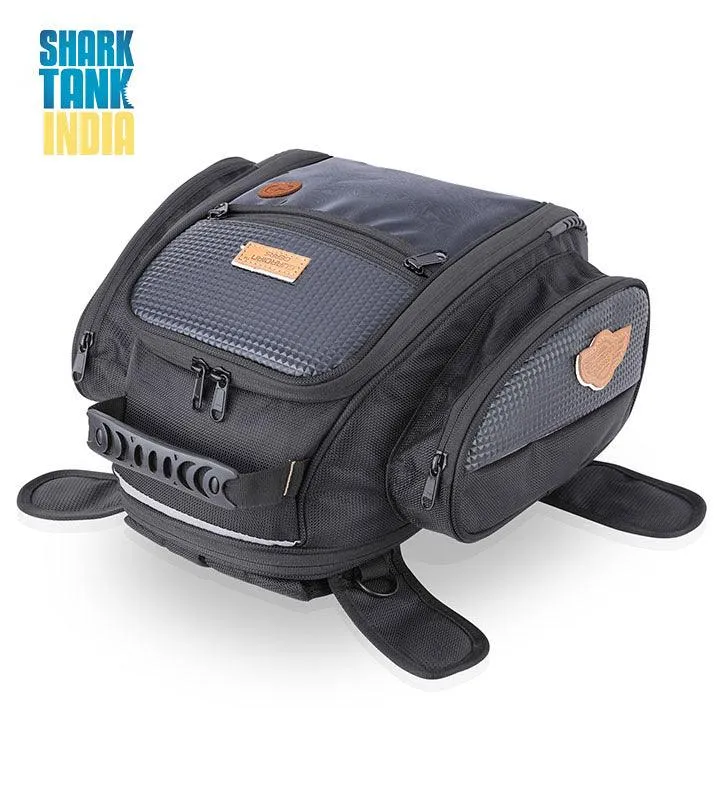 Combo 4: Mustang 50L Saddle Bag   Jaws Magnetic 28L Tank Bag