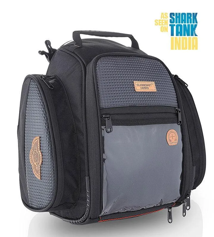 Combo 4: Mustang 50L Saddle Bag   Jaws Magnetic 28L Tank Bag