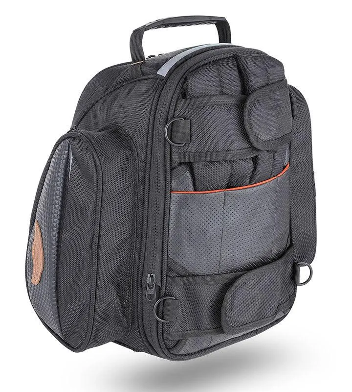Combo 4: Mustang 50L Saddle Bag   Jaws Magnetic 28L Tank Bag