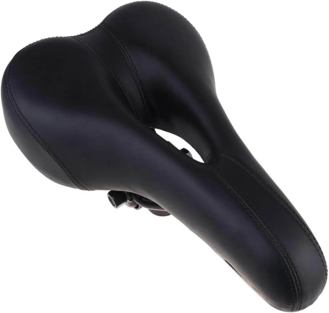 Comfortable Bike Seat Cushion Thickened Saddle for Mountain Bike Breathable Mesoporous Design Ergonomic