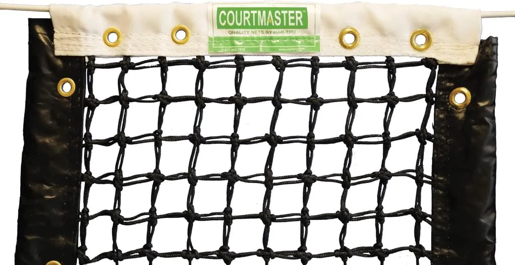 Courtmaster Tennis Net w Center Strap Included - Court Equipment Package