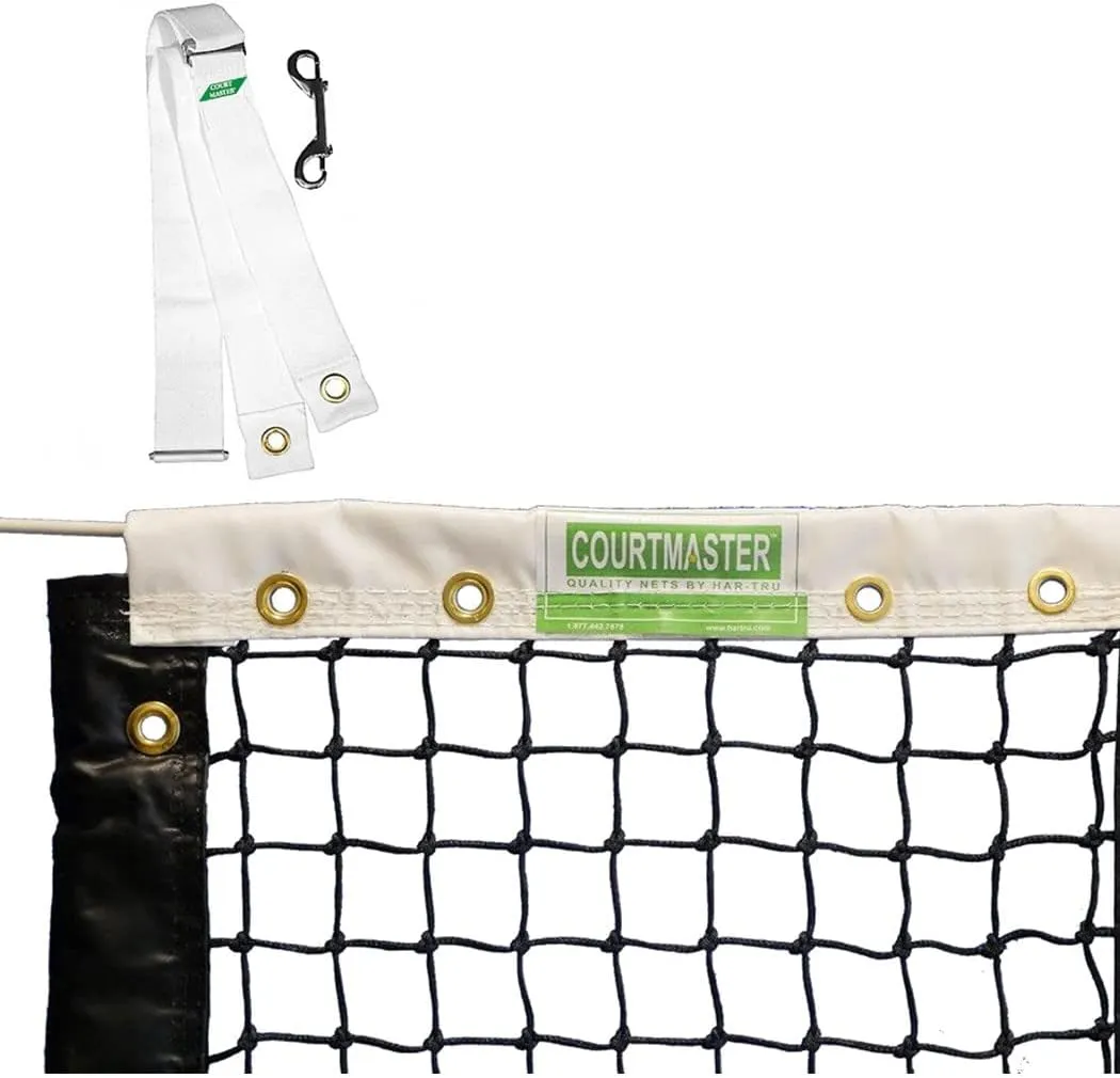 Courtmaster Tennis Net w Center Strap Included - Court Equipment Package