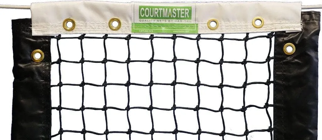Courtmaster Tennis Net w Center Strap Included - Court Equipment Package