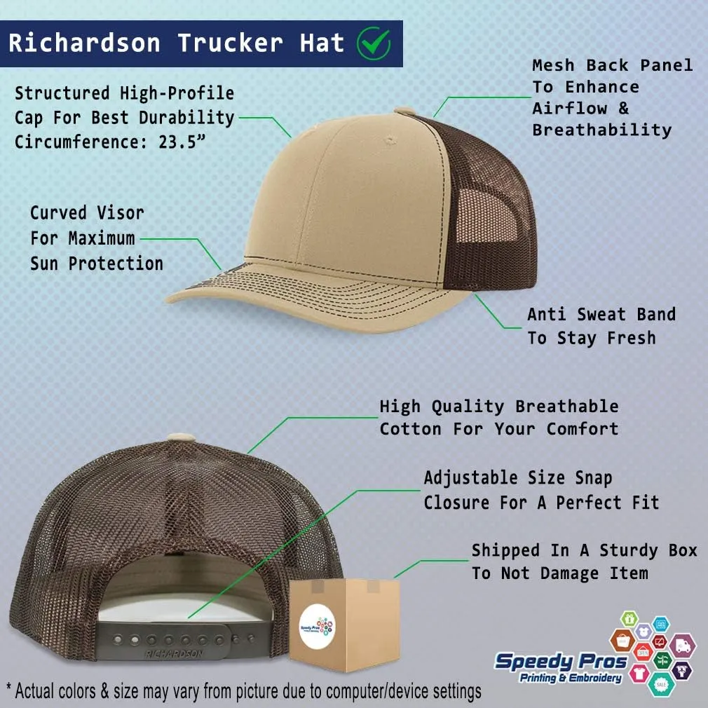Custom Baseball Cap Rooster Shadow Cock Silhouette Embroidery Polyester Mesh