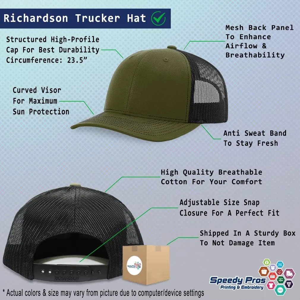 Custom Baseball Cap Rooster Shadow Cock Silhouette Embroidery Polyester Mesh
