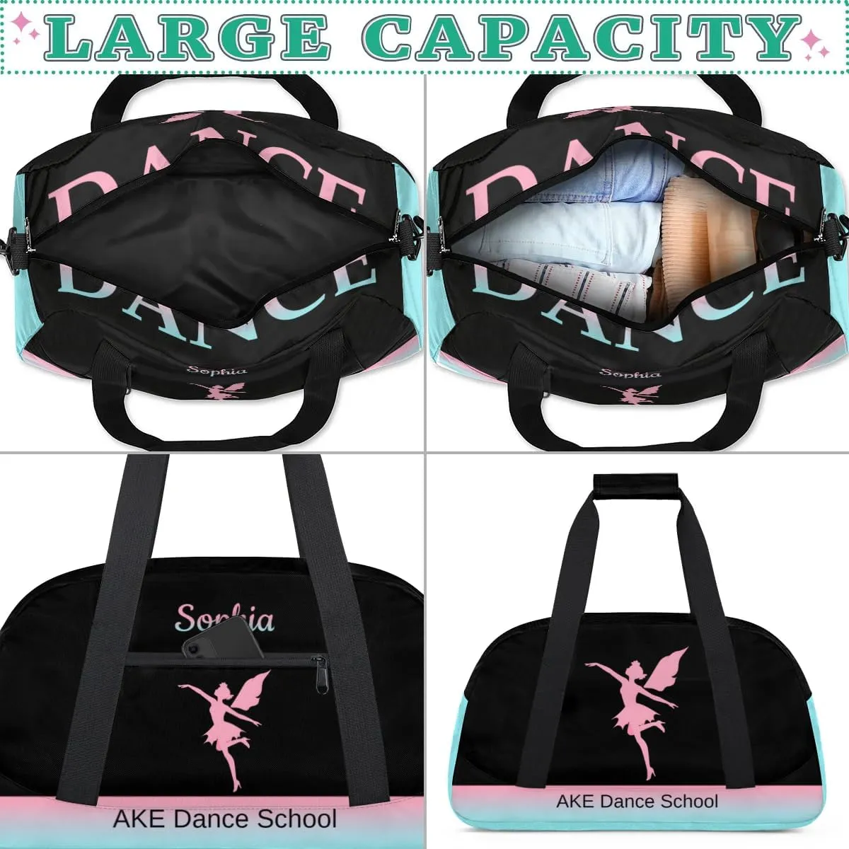 Custom-Dance-Bag for-Girls 8-10