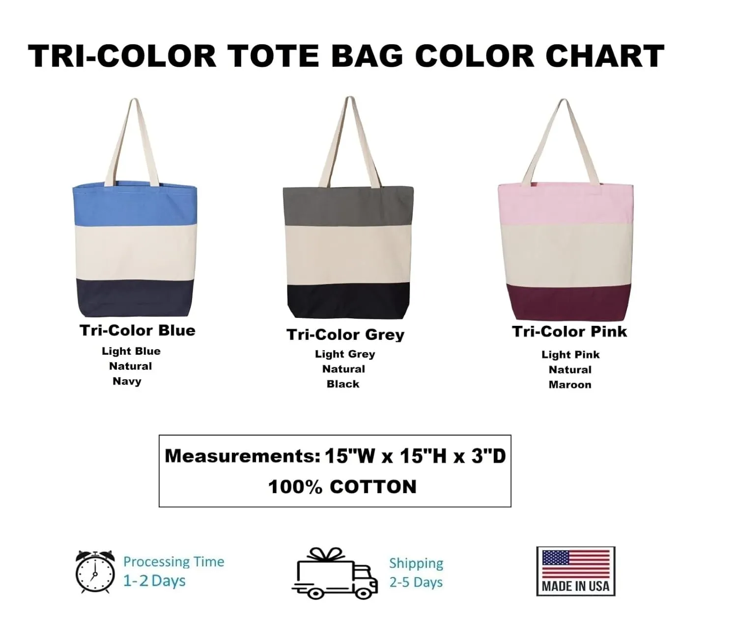Custom Hello Third Grade Tote Bag, Personalized Teacher Grade Gift, 3rd Grade Bag, Third Grade Bag, 3rd Grade Grad Gift, Teacher Team Bags, Gift for Teachers (15"L x 15"H x 3"D, Tri-Color Pink)