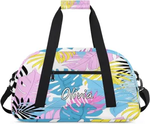 Custom Sports Gym Bag Personalized Name Travel Duffel Bag