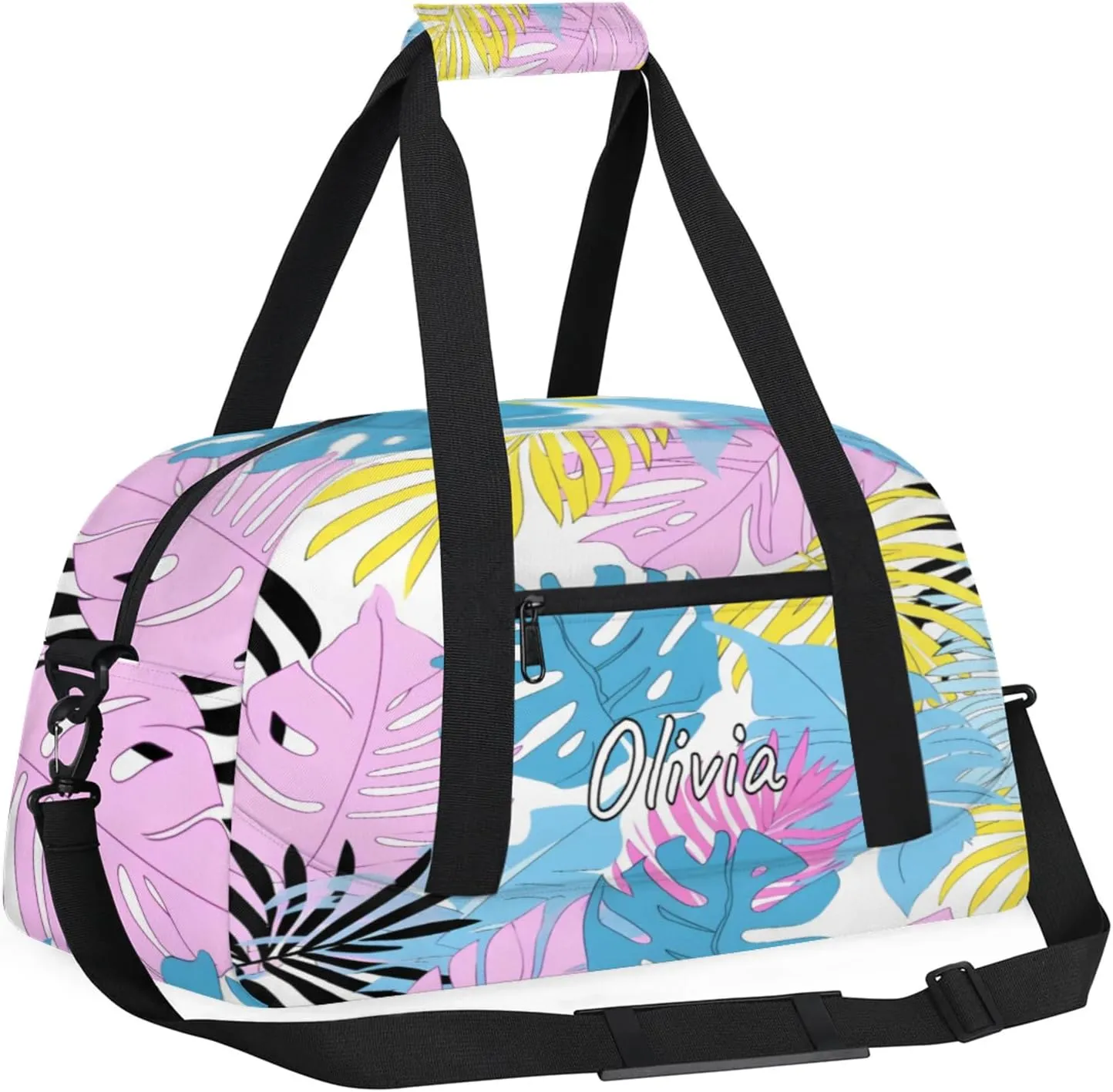Custom Sports Gym Bag Personalized Name Travel Duffel Bag