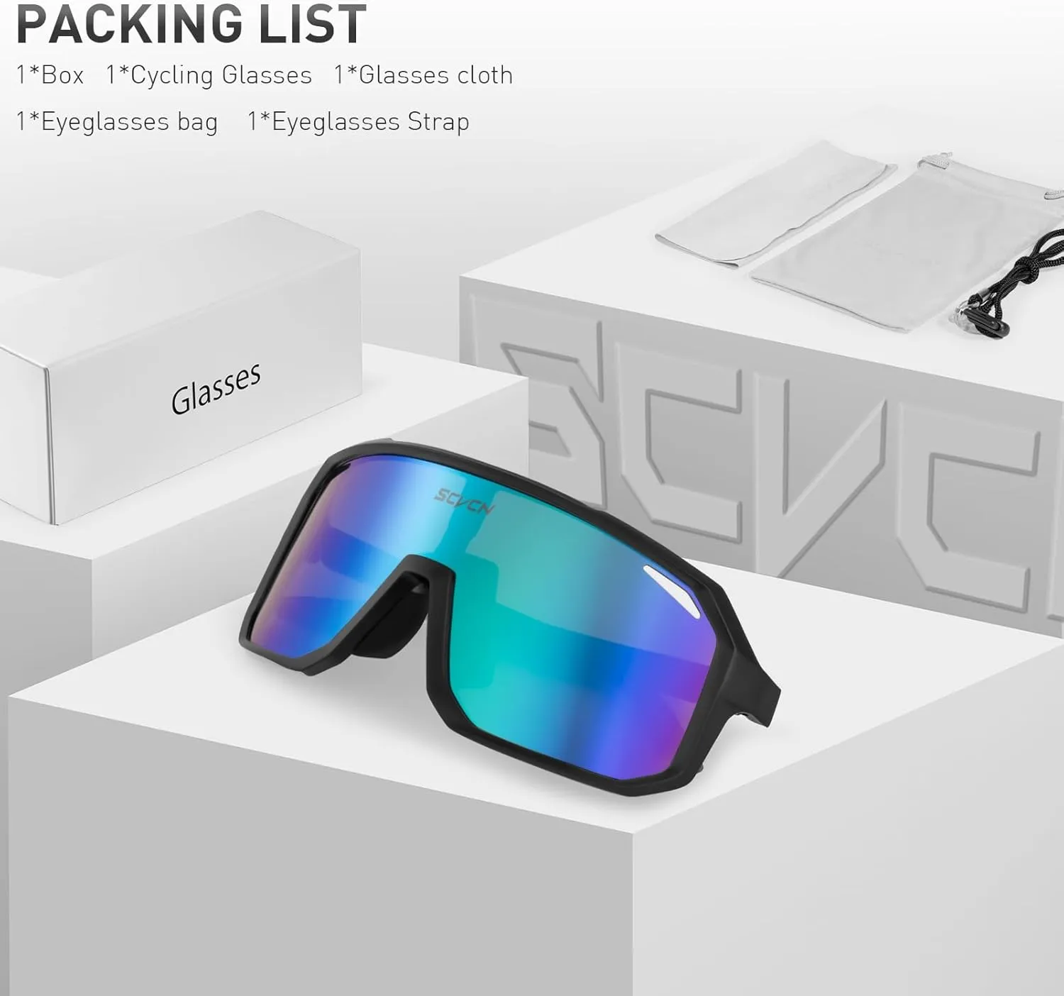 Cycling Glasses Sport Sunglasses MTB BMX Men Women Running Driving Fishing Golf DZ-S62