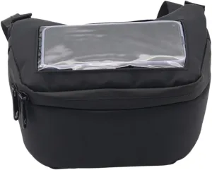 Cycling Head Bag Cycling Bag Bike Handle Bag Front Bag Pannier Holder Motorcycle Tank Bag Bike Handlebar Bag Storage Bike Bag Bicycle Handlebar Bag Bike Accessories Polyester Black