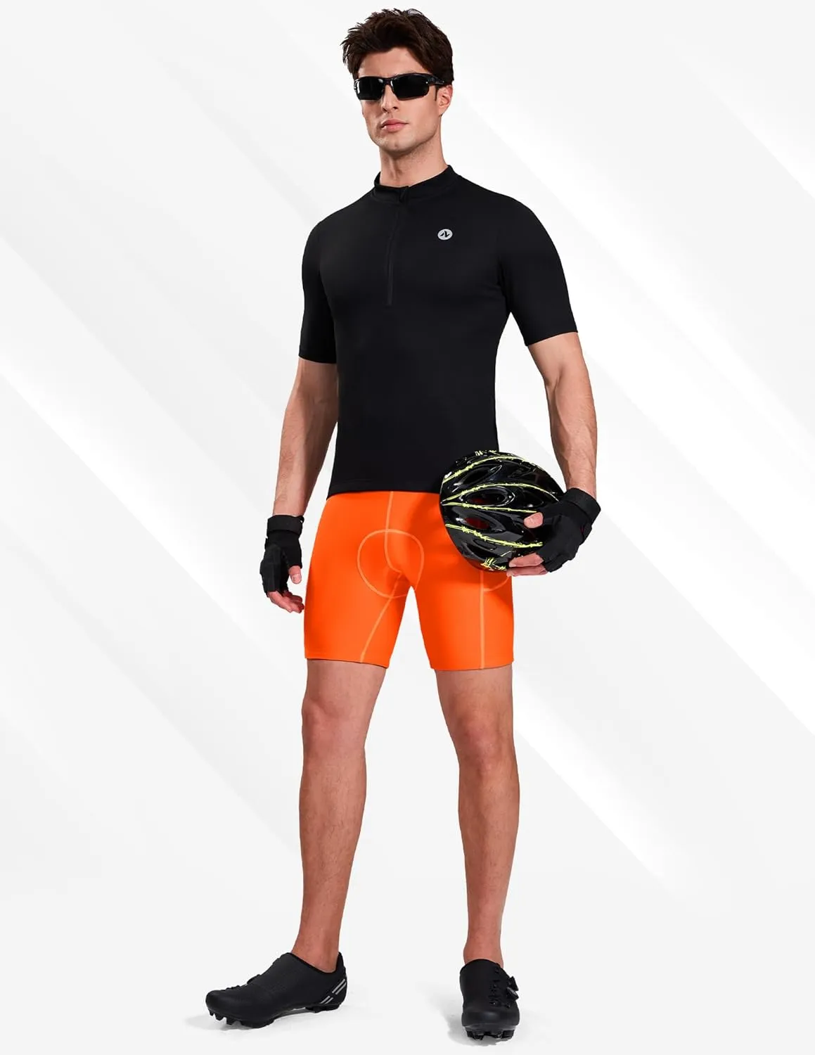 Cycling Underwear for Men Bike Shorts 4D Padded Biking Road Bicycle Biker MTB Liner Padding Shorts with Pockets