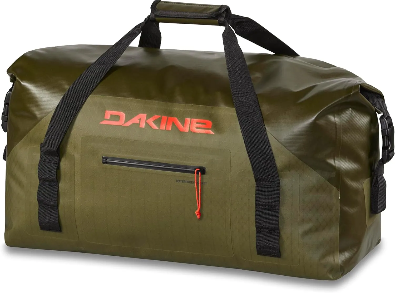 Dakine Cyclone Wet/Dry Rolltop Duffle 60L - Dark Olive, One Size